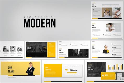 Modern Google Slide Templates