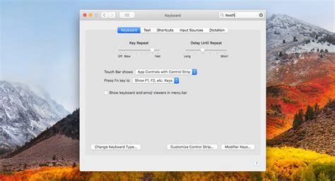 How To Customize The Touch Bar On A MacBook Pro