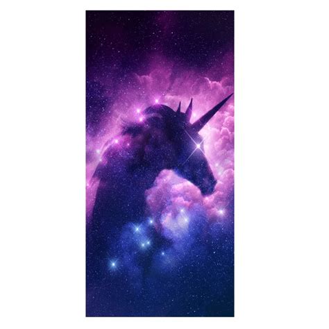 Stylish-Awesome-Galaxy-Unicorn-Beach-Bath-Towels-Purple-Watercolor-Unicorns-Travel-Shower ...