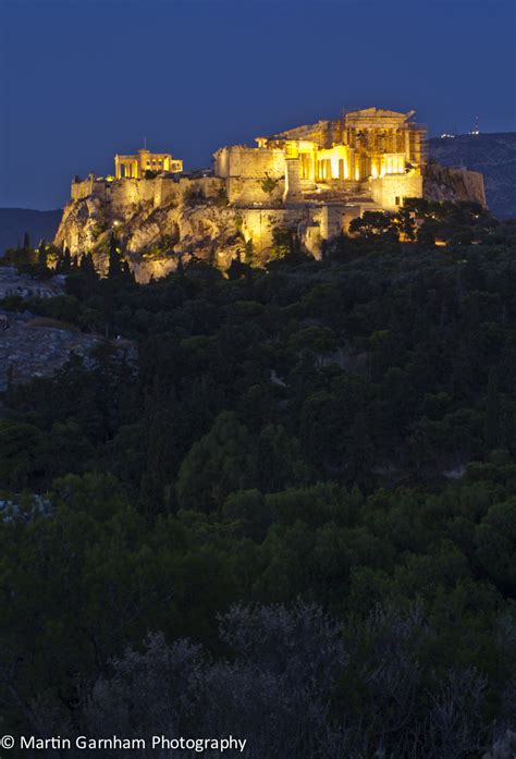 The Acropolis of Athens at night. – Martin Garnham Photo Tours