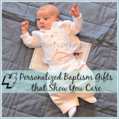 4 Personalized Baptism Gift Ideas - Our Piece of Earth