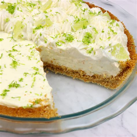 Easy No-Bake Cream Cheese Key Lime Pie Recipe | How To Cuisine