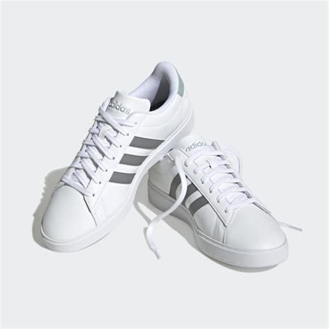 adidas Men's Lifestyle Grand Court Shoes - White adidas US