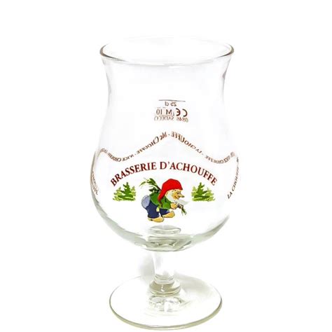 Brasserie d'Achouffe beer glass 25 cl - Belgium - Beer glasses - Barshopen.com