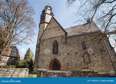 Markus Church Butzbach Germany Stock Photo - Image of house, taunus: 71781078