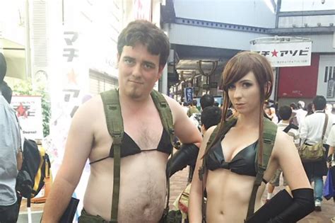 Palmer Luckey cosplays as Metal Gear’s Quiet in Japan - Polygon