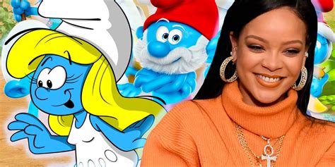 Rihanna Cast as Smurfette in New Animated Smurfs Movie | Flipboard