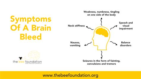 Brain Bleeding Symptoms - The Bee Foundation