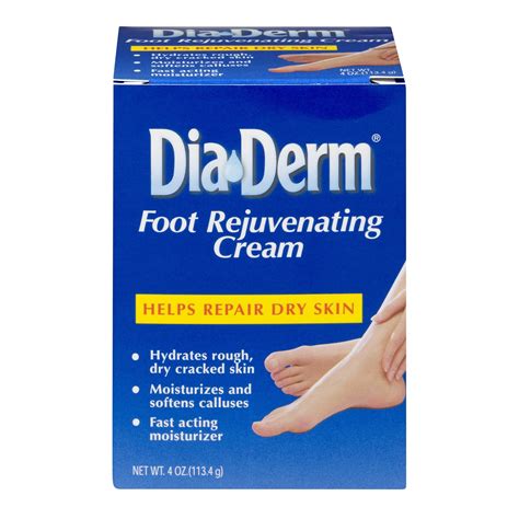 DiaDerm Foot Rejuvenating Cream, 4 oz - Walmart.com