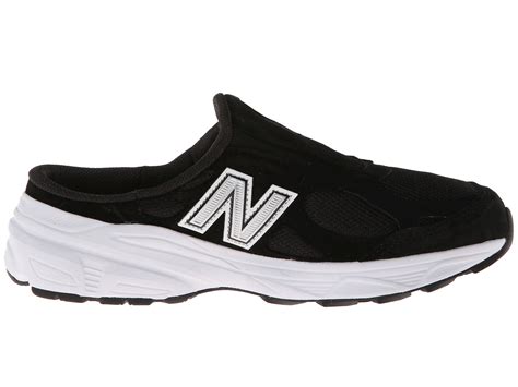 New Balance Leather 990v3 Slip On in Black - Lyst