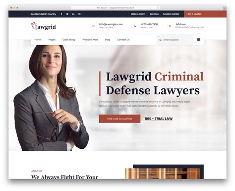 Law Firm Web Template