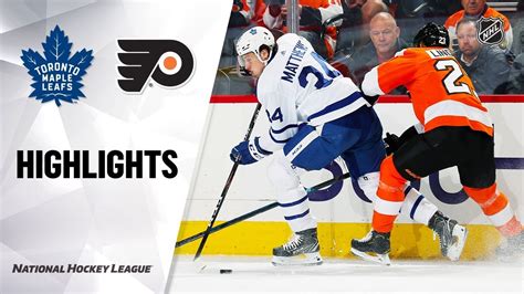 NHL Highlights | Maple Leafs @ Flyers 12/3/19 - The Hockey Buzz