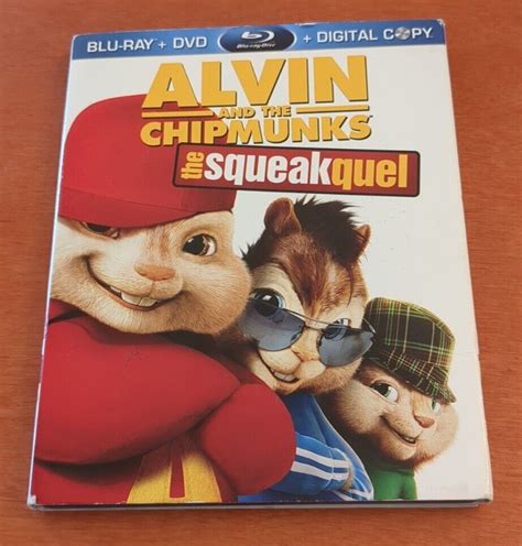 Alvin and the Chipmunks The Squeakquel blu-ray Zachary Levi David Cross ...