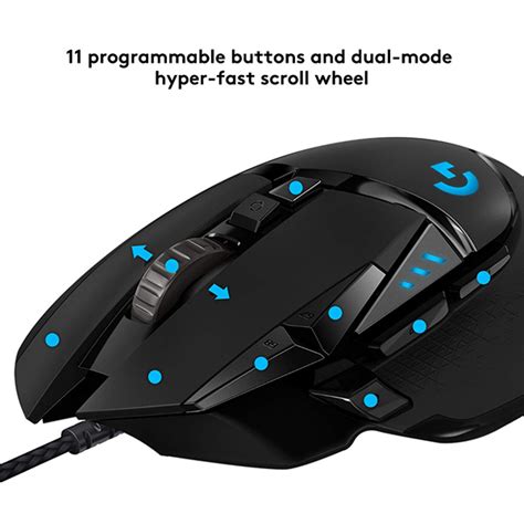 Logitech G502 HERO HIGH PERFORMANCE GAMING MOUSE | Midas Computer ...