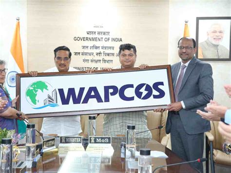 WAPCOS Limited News: Jal Shakti Ministry unveiled New WAPCOS Logo | Psu Connect