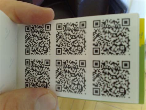 QR Code stickers with MOO