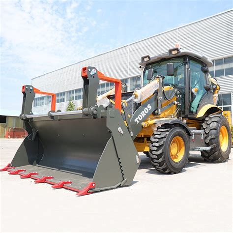 Cheap Backhoe Loader Front Loader and Backhoe Tractor for Sale - China ...