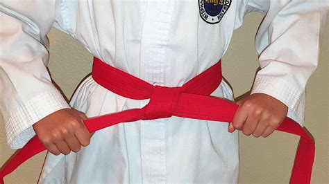 Taekwondo Red Belt Test - YouTube