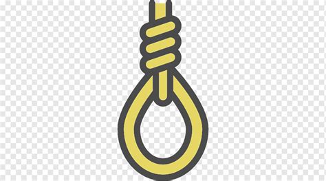 Gallows Hanging Rope Illustration, Cartoon rope, cartoon Character, text, technic png | PNGWing