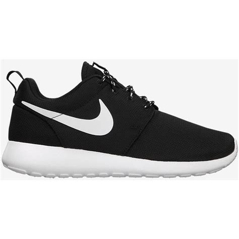 Nike Roshe Run Women's Shoe ($75) liked on Polyvore featuring shoes, sneakers, nike, black, grip ...