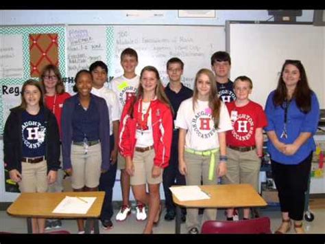 Haughton Middle School Fall 2014 - Mrs. Herndon - YouTube