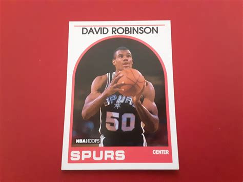 Hall of Fame Basketball Player - "David Robinson" Rookie Card Plus (1636)