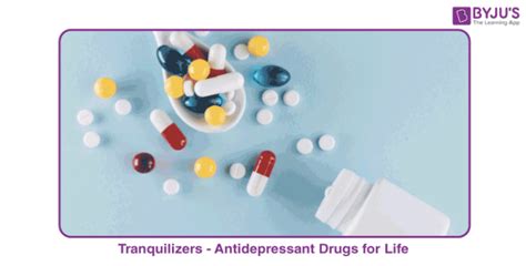 Tranquilizers (Drugs) - Definition, Classification, Types & Examples