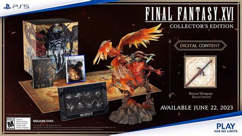 Behold the Final Fantasy XVI Collector's Edition and Pre-Order Bonuses