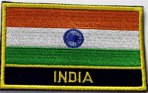 India Flag Patch – Morale Patches Australia