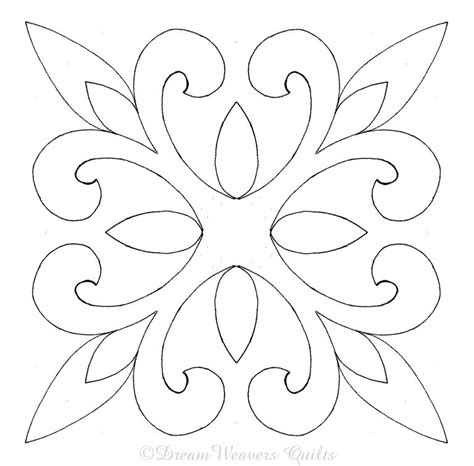 Continuous line pattern | Machine quilting patterns, Machine quilting designs, Quilting templates