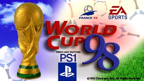 FIFA World Cup 1998 PS1 - YouTube