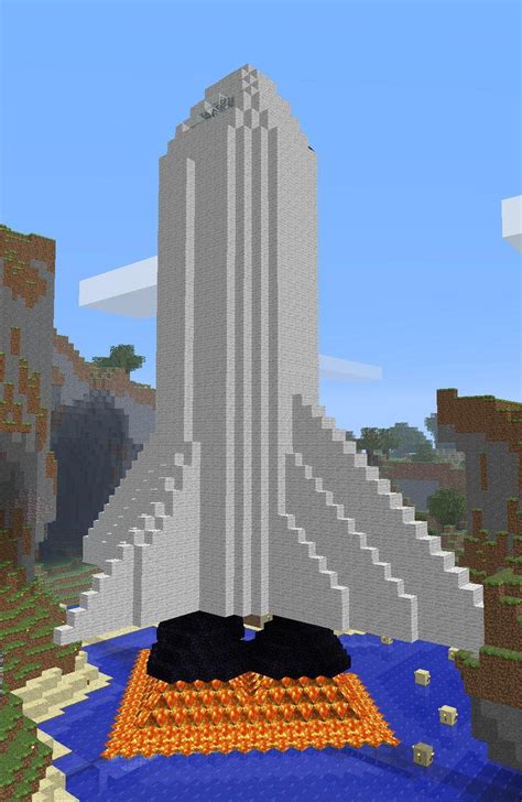 My Space Shuttle : r/Minecraft