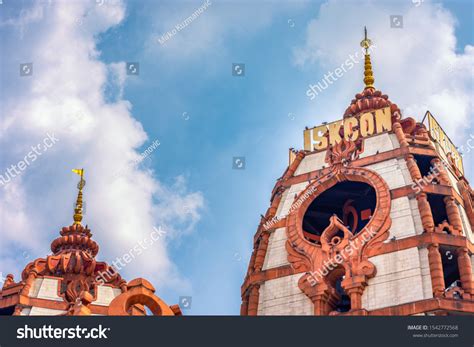 Iskcon Delhi Hindu Temple Lord Krishna Foto Stok 1542772568 | Shutterstock