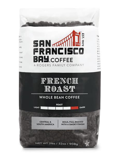 SF Bay Coffee French Roast Whole Bean Coffee, 2 lb Bag (32 oz), Dark Roast - Walmart.com ...