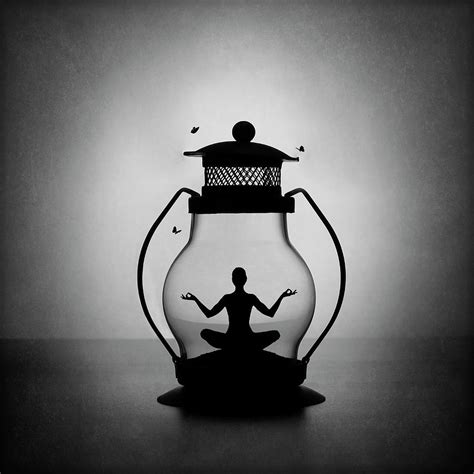 The Inner Light. Meditation. Photograph by Victoria Ivanova