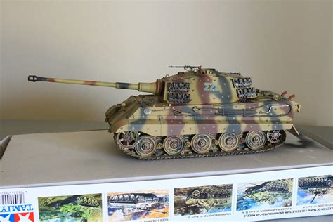 German King Tiger Tank -- Plastic Model Military Vehicle Kit -- 1/35 ...