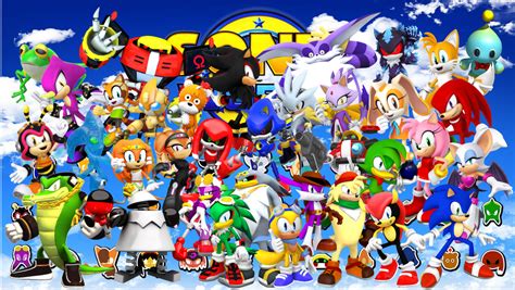 Sonic World Main Characters by Shadowcitizen545 on DeviantArt