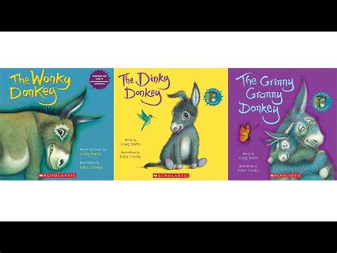 ALL The Wonky Donkey Books Read Aloud - The Wonky Donkey, Dinky Donkey, and Grinny Granny Donkey ...