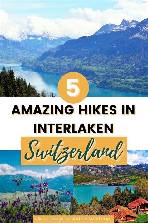 5 MOST ADVENTUROUS Interlaken hiking trails | Best hikes, Switzerland ...