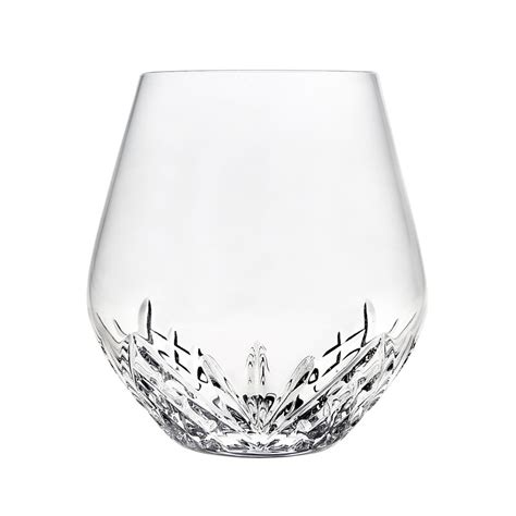 Godinger Silver Art Co Dublin 17 oz. Crystal Stemless Wine Glass & Reviews | Wayfair