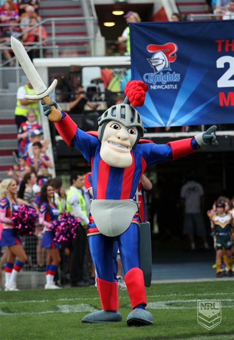 Newcastle Knights Mascot | Newcastle knights, Mascot, Mario characters