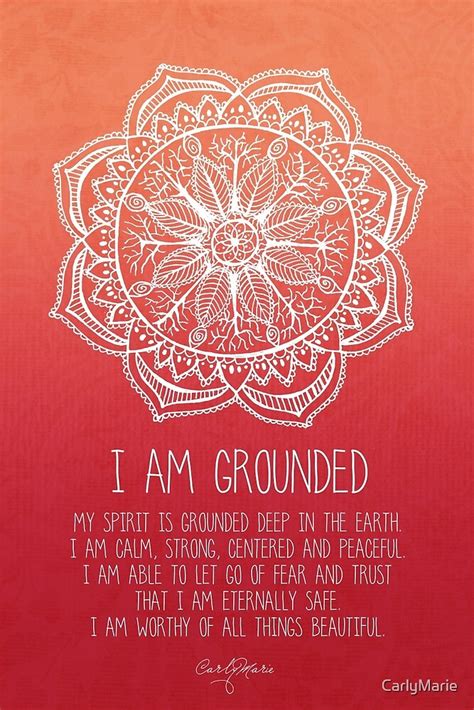 "I AM GROUNDED" by CarlyMarie | Redbubble