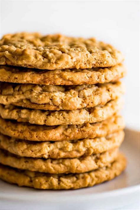 Easy Peanut Butter Oatmeal Cookies - Baking Mischief