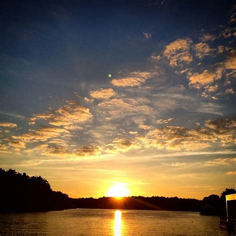 Sunsets on the lake #sunset #lakelife | The Wu's Photo Land | Flickr