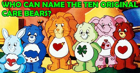 The Original Care Bears Names