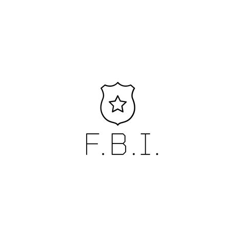 Fbi Badge Logo - Turbologo Logo Maker