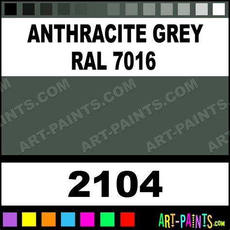 Anthracite Grey RAL 7016 Model Master Metal Paints and Metallic Paints ...