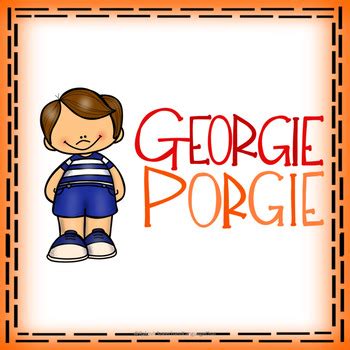 Georgie Porgie, Nursery Rhyme, Circle Time Song, Interactive | TpT