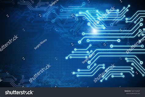 Circuit Chip Concept Stock Illustration 1221152647 | Shutterstock