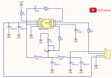 Lm2596 Buck Converter Circuit Diagram : Xl4015 Step Down Dc Module With ...